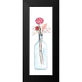 thumbnail image 2 of Jill, Susan 7x14 Black Modern Framed Museum Art Print Titled - Picked Some Flower I, 2 of 5