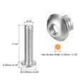 thumbnail image 2 of 5/16-18x1-1/2" Button Head Socket Cap Screws, 20 Pack 304 Stainless Steel Screws, 2 of 5
