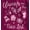RICH BURGUNDY, variant on Holiday Time Girls Graphic Tee and Pants Pajama Set, 2-Piece, Sizes 4-18