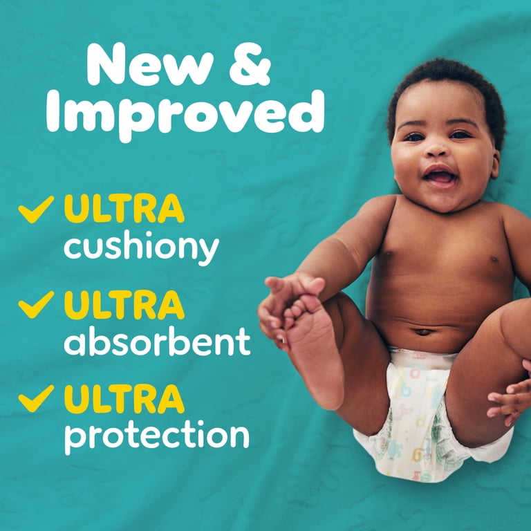 Pampers Baby Dry Baby Diapers Size 6, 144 Count with Ultra