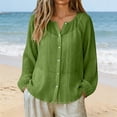 thumbnail image 2 of Sun Protection Shirt Thin Shirts for Women Lightweight Beach s for Women Full Zip Outdoor Hiking Running Long Sleeve Active Shirts,Green,XL, 2 of 8