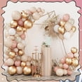 thumbnail image 2 of Juego de Globos para Decoraciones de Fiesta, Kit de Guirnalda de Globos de Oro Rosa Metálicos de Confeti, 2 of 4