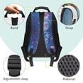 thumbnail image 4 of Pzuqiu Ice Cream Capybara Kids Backpack for Ages 6-18 17 Inch School Bag with Adjustable Straps Large Capacity Back to School Elementary High School Travel Use, 4 of 7