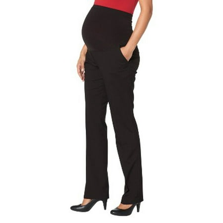 Liz Lange Maternity Straight Leg Over Belly Slim Hip&Thigh Dress (Best Dress Pants For Big Thighs)