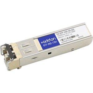UPC: 0821455022207 | 1000BSX SFP MMF F/JUNIPER 850NM 550M LC 100% COMPATIBLE