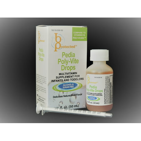 Pedia Poly-Vite Drops Multivitamin supplement for infants and