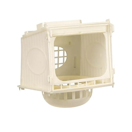 FITYLE Bird Breeding Nest Box Parrot Nest Bed Multifunctional Easy Clean Bird Cage Parrot Nest for Small Medium Animal Budgie Canary