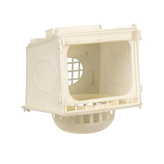 FITYLE Bird Breeding Nest Box Parrot Nest Bed Multifunctional Easy Clean Bird Cage Parrot Nest for Small Medium Animal Budgie Canary
