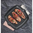 thumbnail image 2 of EUROSTAR 10.5" Cast Iron Grill Pan, 2 of 6