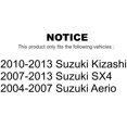 thumbnail image 2 of Front Suspension Stabilizer Bar Link Pair For Suzuki SX4 Kizashi Aerio, 2 of 2