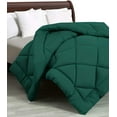 thumbnail image 2 of D.N.G. BEDDINGS 5 Piece Luxury Diamond Pattern Comforter Set, Premium Super Soft, 800 Thread Count, 100% Egyptian Cotton, Full/Queen Size, Solid Teal Green Color, 2 of 8