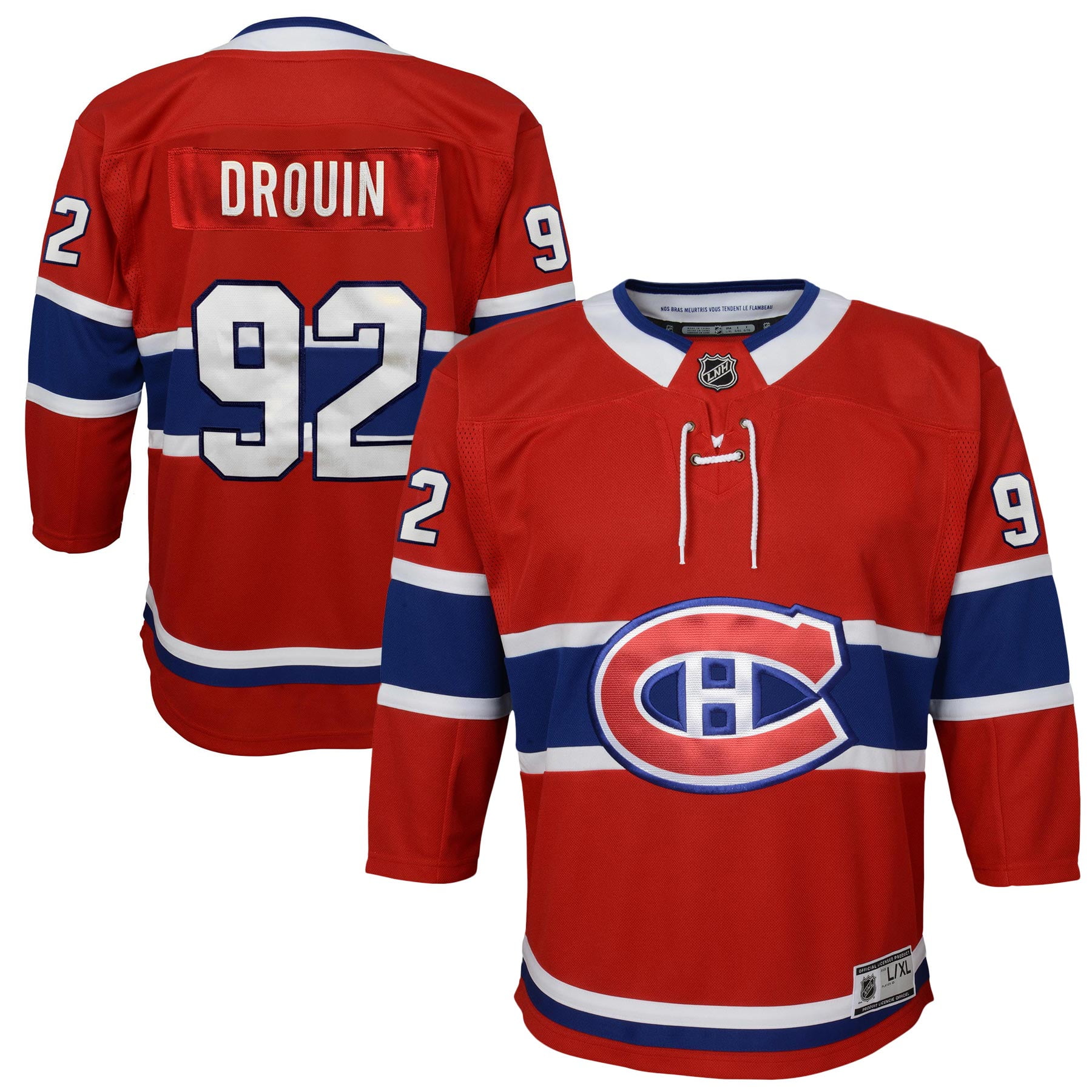 h in canadiens jersey
