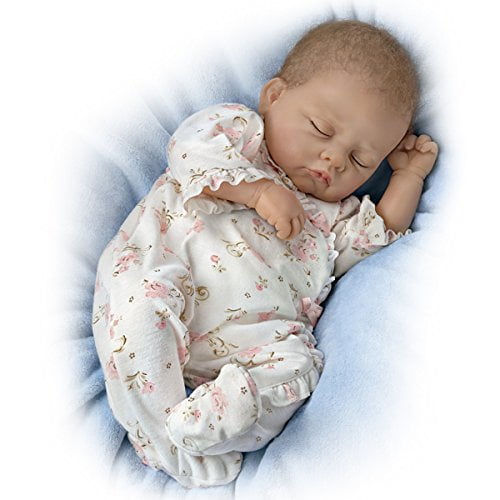 breathing baby doll with heartbeat