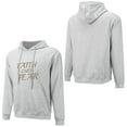 thumbnail image 4 of KuphiL10C Faith Over Fear Hoodies for Men Women, Men's Graphic Pullover Hoodie, Funny Sweatshirt with Long Sleeves, Sizes S-5XL, Gray, 4 of 5