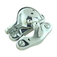 thumbnail image 5 of 4 Traditional Solid Brass Window Sash Lock Bright Chrome | Renovator's Supply, 5 of 9
