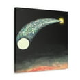 thumbnail image 2 of Comet in Pointillism - Canvas, 2 of 10