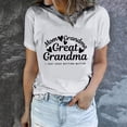 thumbnail image 2 of LYXSSBYX Mama Shirts for Women Short Sleeve Women's Letter Printed Short Sleeved Casual Loose Top Short Sleeved Round Neck Top/shirt, 2 of 6
