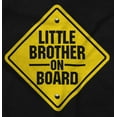 thumbnail image 2 of Little Brother on Board Cute Pregnant Women's Maternity T Shirt Tee Brisco Brands S, 2 of 7