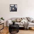 thumbnail image 3 of Stupell Industries Rustic Black Bear Animals & Insects Painting Black Floater Framed Canvas Art Print Wall Art, 25 x 25, 3 of 10