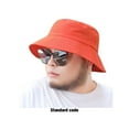 thumbnail image 3 of Guardurnaity Sombreros de protección solar ligeros y cómodos para hombres Sombrero de pescador funcional transpirable Sombreros naranja tamaño estándar, 3 of 6