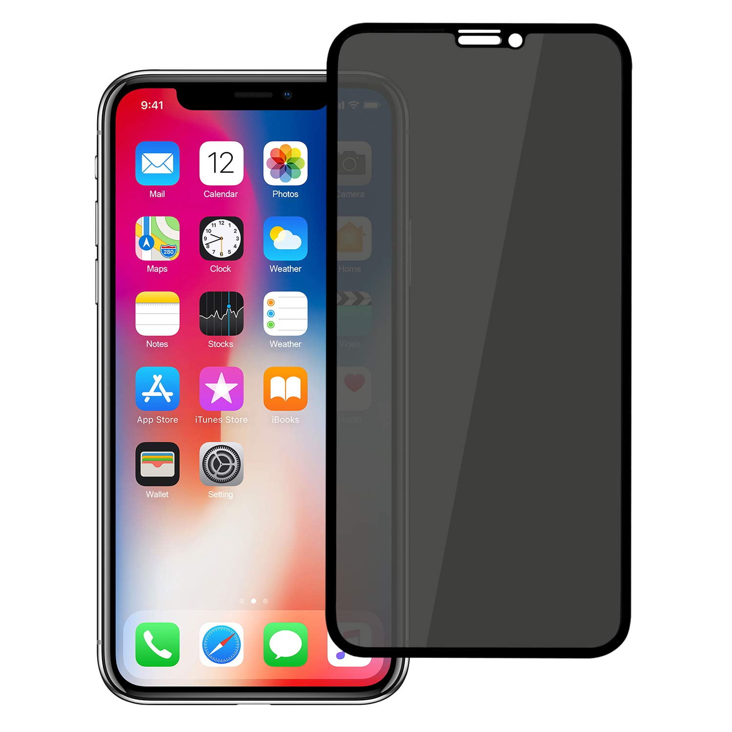 Silicone TPU Frame Tempered Glass Hot Selling For Apple