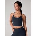 thumbnail image 4 of CRZ YOGA Hugcurve Racerback Longline Sports Bra for Women Size XS-2XL, 4 of 6
