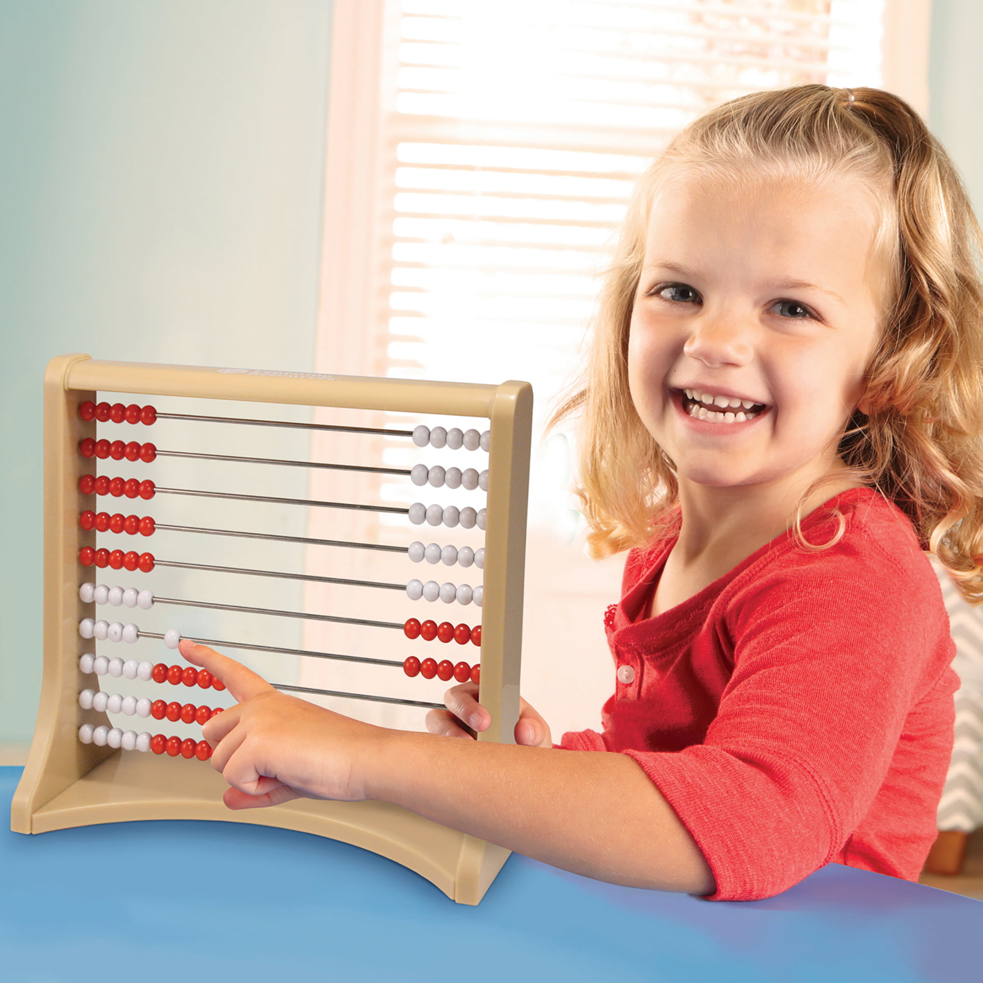 Learning Resources Learning Essentials 10-Row Rekenrek Counting Frame NEW 