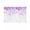 Purple White, variant on Yellow Polka Dot Sun Shade Sail 6.5'x10' Rectangle Outdoor Shade Canopy, Ombre Abstract White Monochrome Porch Shades Outdoor Sun Blocking Screen, Sunshade Cloth Covers for Patio/Deck/Garden