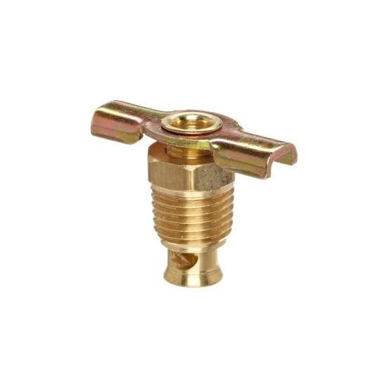 Auveco # 370 Brass External Seat Drain Cock Valve 1/8" Pipe. Qty 5.