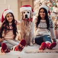 thumbnail image 4 of 2 Pack Christmas Dog Collar, Classical Buffalo Plaid Dog Collars with Removable Bow Tie, Adjustable, 4 of 5