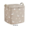 thumbnail image 4 of Destyer Boîtes de Rangement Pliables avec Construction Robuste Beige 50*56*50 1Ensemble, 4 of 6