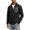 Black, variant on Men's Fleece Jacket with Pockets Lightweight Zip Up Golf Jackets Winter Warm Casual Coat Windbreaker Black S(S)