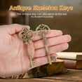 thumbnail image 2 of Keyohome 40Pcs Antique Skeleton Keys Decorative Vintage Key Portable Skeleton Keys Bulk Skeleton Key Set Skeleton Key Decor for Weddings Crafts Decoration Favor, 2 of 10