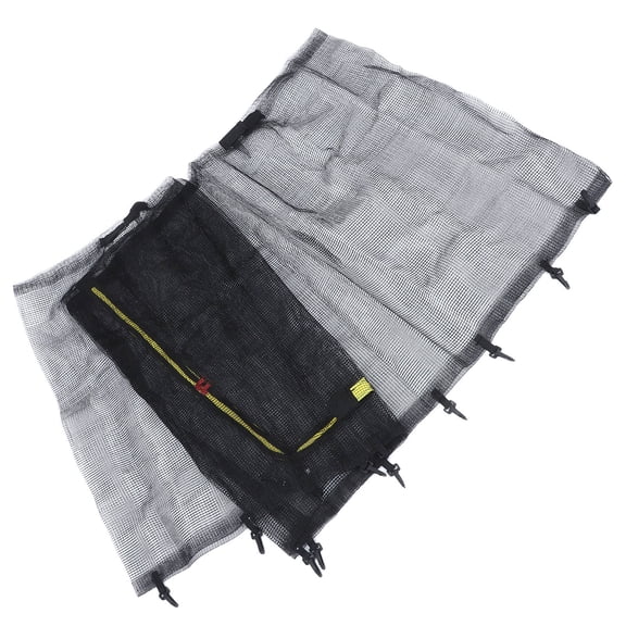 OUNONA Black Replacement Trampoline with Wear-Resistant Mesh for Home Use