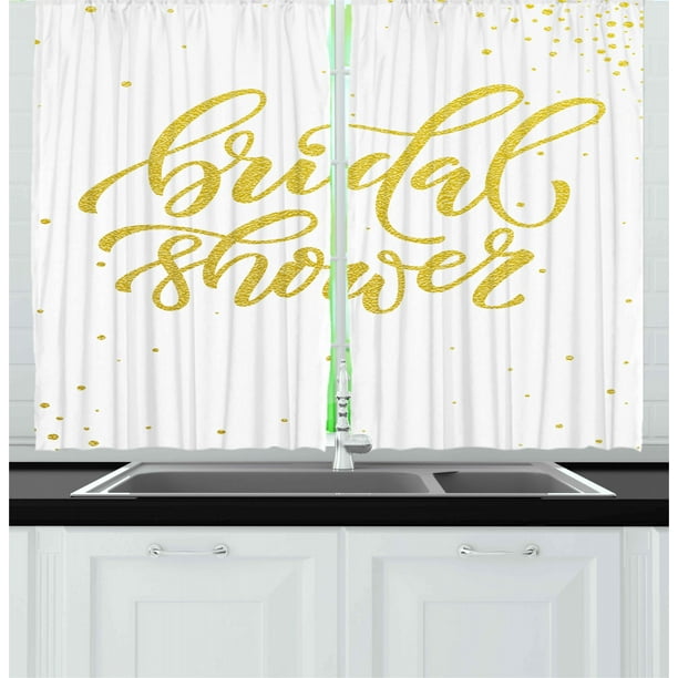 Sketch Design Ivy Lettering Bride, One Of A Kind Shower Curtains