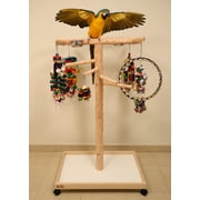 New Large NU Perch Parrot Climbing Tree