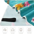 thumbnail image 3 of GZHJMY Tropical Floral with Dragonflies Beach Towel Quick Dry Absorbent Bath Towels Sandproof Lightweight Towel for Gym Yoga Sports Swimming- 30x60in Washcloth, 3 of 7