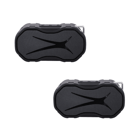 Altec Lansing BabyBoom Portable Bluetooth Speakers , Black, IMW2702PK-BLK