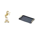 thumbnail image 1 of Escultura De Caballo Moderna, Adorno De Mesa Con Bandeja Decorativa Para Servir, Organizador Para Hogares, Hoteles, Salas De Estar, Escritorios, Centro De Mesa., 1 of 8
