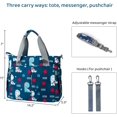 thumbnail image 3 of Diaper Bag Tote Satchel Waterproof Messenger Diaper Bags for Mom and Dad Multifunction Large Travel Tote Bags, 3 of 6