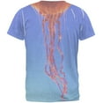 thumbnail image 2 of Halloween Orange Nettle Jellyfish Costume Mens T Shirt Heather White MD, 2 of 2