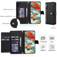 thumbnail image 2 of For Google Pixel 10 / 10 Pro 6.3-inch RFID Blocking Protective Purse Wallet Case For Women Men Multi-Card Slots Zipper Pocket Detachable Shoulder Strap And Wrist Strap,Shockproof Phone Case,Black, 2 of 8