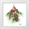 thumbnail image 1 of Talent, Kelley 26x26 White Modern Wood Framed Museum Art Print Titled - Pinecone Trio, 1 of 4