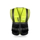 thumbnail image 1 of SFVest Alta visibilidad Chaleco reflectante de seguridad Chaleco reflectante Bolsillos múltiples Rop Tomshoo Chaleco reflector, 1 of 2