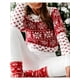 thumbnail image 5 of Suéter de mujer Suéter de copo de nieve de Navidad Tops FleinngHoz JD710495421, 5 of 7