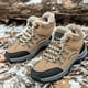 thumbnail image 1 of Botas de nieve Zapatos de senderismo Botines de tobillo para hombre con cordones de invierno para viajes al aire libre (44) Camel Likrtyny Tenis De Mujer Tenis De Hombre, 1 of 9