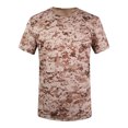 thumbnail image 2 of XWSHYW T-Shirts for Men Leisure Camouflage Pattern Short Sleeve Tee Loose Fit Crew Neck Comfort T-Shirt Summer Saving Shirts for Men, 2 of 3