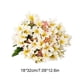 thumbnail image 3 of Lirios artificiales | Flores de seda para decoración del hogar | Centros de mesa y arreglos florales para bodas | Tallos florales realistas con soporte de plástico flexible, 3 of 7