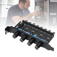 thumbnail image 4 of PC 8 Channel Fan Hub PC Fan Hub 4PIN Interface Space Saving For PC, 4 of 8