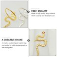 thumbnail image 2 of Servilleteros en forma de serpiente, hebillas de animales para servilletas, hebilla de tejido (dorado), 2 uds., 2 of 6